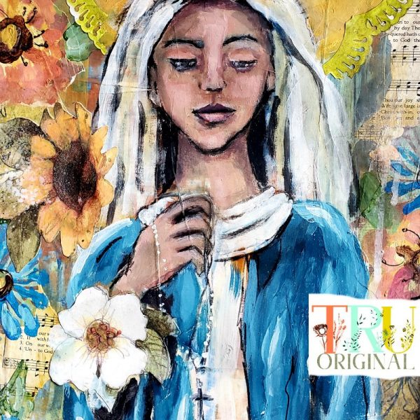 Our Lady of the Holy Rosary Fine Art Print – Tru Original