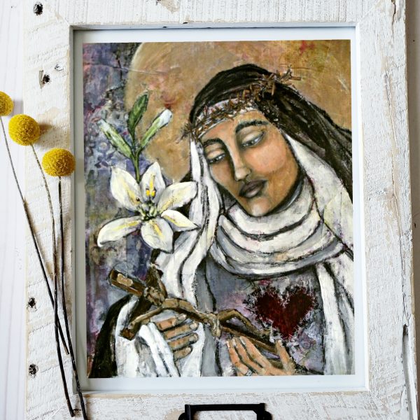 St Catherine of Siena Fine Art Print – Tru Original